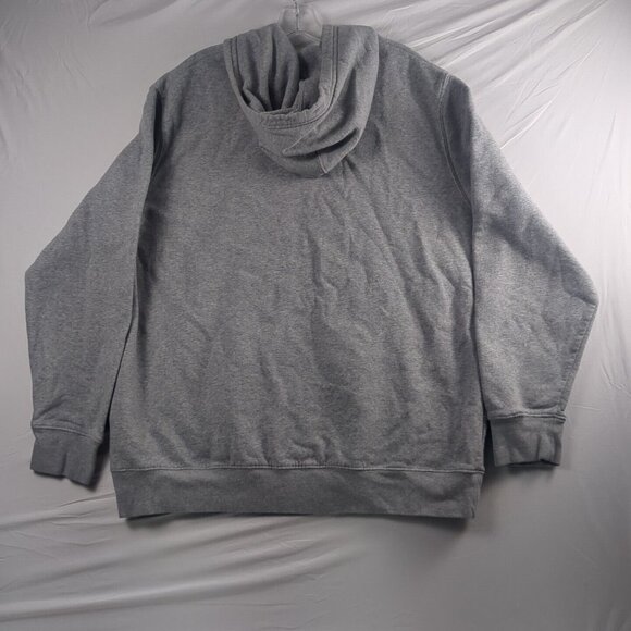 Levis Logo Spell Out Gray Hoodie Mens XL Pullover Hooded Sweatshirt Standard - Picture 2 of 16